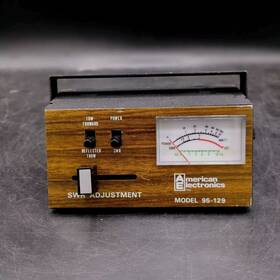 95-129 Optimus American Electronics Model Field Strength Antenna Meter Made In Japan