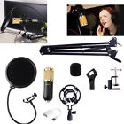 P113458bz7vn5081 Unbranded Condenser Microphone Studio Recording Mic With Stand 651421279362