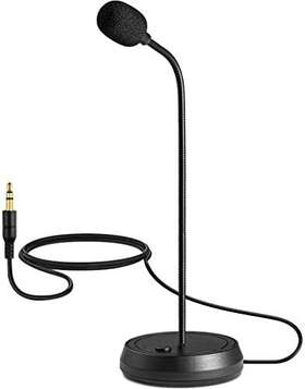 Paladou 782913526036 3.5mm Pc Microphone Professional Recording Condenser Compatible W