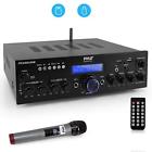 Pda8buwm Pyle Wireless Microphone Dual Channel Power Amplifier System 842893102313