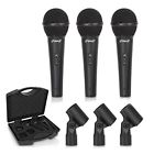Pdmickt80  Pyle Piece Professional Dynamic Microphone Kit Cardioid Unidirectional 801200971318