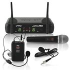 Pdwm3378 Pyle Dual Channel Uhf Wireless Microphone System 0068888775250