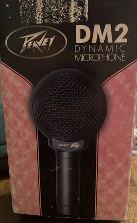 00567820 Peavey Dm2 Dynamic Microphone Excellent Condition Made In Usa