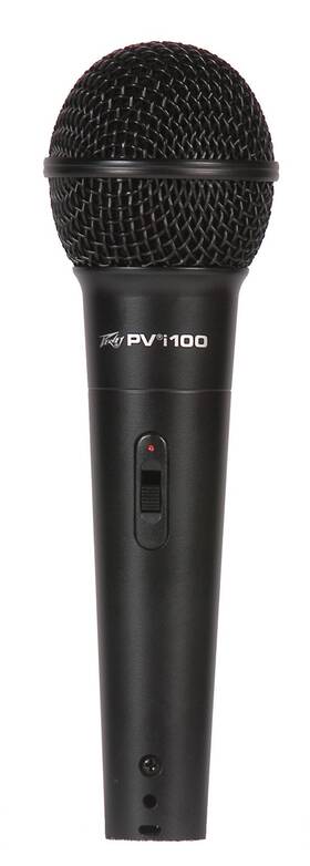00577810 Peavey Pv I 100 1/4 Dynamic Cardioid Microphone With Inch Cable