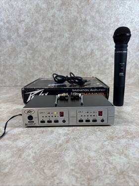 16dr Peavey 16 Channel Dual Receiver Uhf System Pv Power Tested Read Jjt