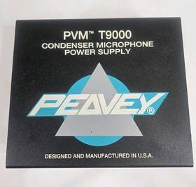 Pvm-t9000 Peavey Condenser Microphone Power Supply Untested