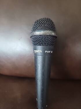 Pvm22 Peavey Microphone Cardioid Pvm22. Non Working Diamond Series For Parts / Repair