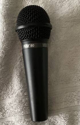 Pvm80 Peavey Cardioid Dynamic Mic Used