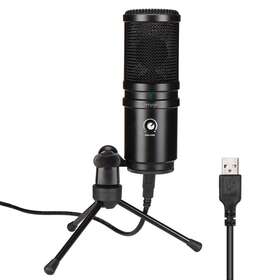 Perrycom 973948350015 Usb Microphone Desktop Cardioid Condenser Mic With Tripod Stand For