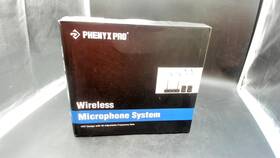 Ptu-52-2b Phenyx Pro 850033601916 Uhf Wireless Microphone System - Black