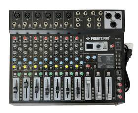 Ptl-800 Phenyx Pro 8 Channel Wireless Microphone System With Receivers And Mics
