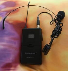Ptu-4000 Phenyx Pro 925.2 Mhz Wireless Utf Bodypack With Microphone Headset
