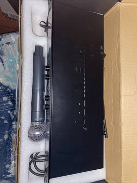 Ptu-5000a Phenyx Pro Wireless Microphone System 4-channel Uhf Mic Fixed Freq