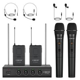 Ptu-7000-2h2b Phenyx Pro Quad Wireless Microphone System 4x40 Uhf Channels