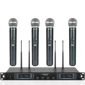 Ptu-7000 Phenyx Pro Quad Uhf Wireless Microphone System With Auto-scan