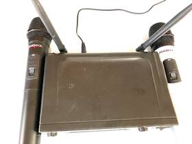 Ptv-1 Phenyx Pro Ptw-1 Vhf Dual Handheld Wireless Microphone System
