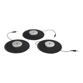 Lfh9172 Philips Dpm8900 Set Of 3 360 Boundary Layer Microphone Lfh9172/00 Wr01 With Y-cable