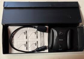Ph-297 Philips Flexible Gooseneck Desk Table Microphone Battery Powered