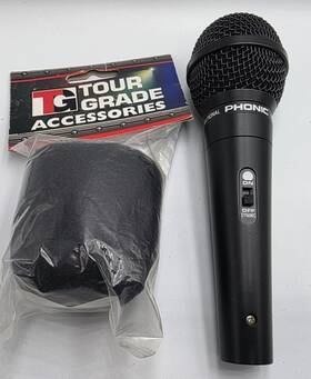 Fsc-501 Phonic Um-99 Dynamic Unidirectional Microphone Xlr