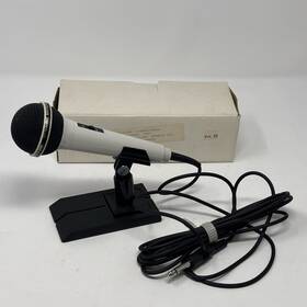 Dx-413 Piezo Japan Vtg Dynamic Microphone 1970s 600 Ohm 70s Audiophile 1/4 Inch Jack