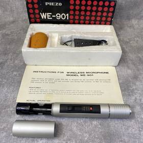 We-901 Piezo Fm Wireless Microphone 3way Condenser Japan