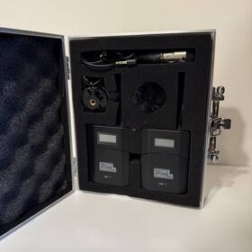 Pixel 797153588522 Mk-7 Wireless Lavalier Microphone And Transmitter 6 Channel System Uhf 3.5mm