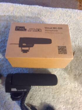 Mc-550 Pixel Pixal Voical Microphine For Dslr Camera And Camcorder