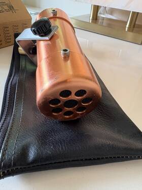 Placid Audio 799456982021 Copperphone Lo-fi Dynamic Effect Vocal Microphone - Am Radio Sound