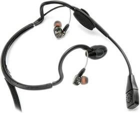 Cm-i3-4f Point Source Audio Dual In Ear 4 Pin Female Xlr Intercom Headset Microphone