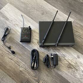 Ulws-16 Polsen Model 16-channel Uhf Wireless Lavalier Microphone System