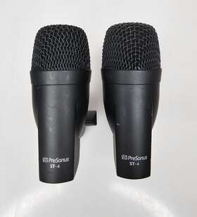 Presonus St-4 Lot Of 2 - Mic Xlr Studio Recording Live Dm-7 Drum Microphone