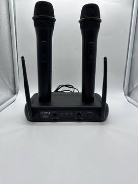 Pyle 993262379130 Channel Microphone System-vhf Fixed Dual Frequency Wireless Set
