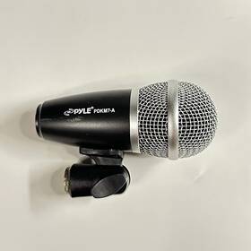 Pdkm7-a Pyle Bass Kick Drum Mic Low Frequency Microphone For Guitar Amps Used Pdkm7