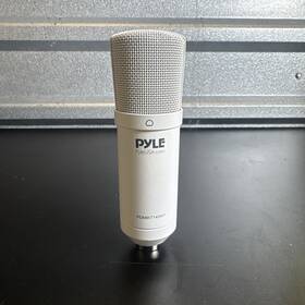 Pdmikt145wt Pyle Professional Usb Podcast Microphone- Portable White - Microphone Usb-c