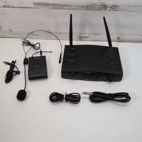 Pdwm1988b Pyle Compact Uhf Wireless Microphone System With Belt-pack Transmitter