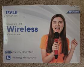 Pdwm223rd Pyle Addressable Uhf 4 Channel Wireless Microphone System