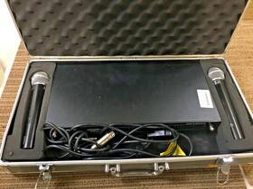 Pdwm8000 Pyle 2 Mic Professional Handheld Vhf Wireless Microphone System