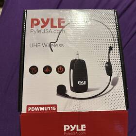 Pdwmu115 Pyle Uhf Wireless Microphone Systempdwmu115