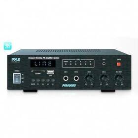 Pfa600bu Pyle 2-channel Compact Bluetooth Public Address Amplifier 300w Pfa600