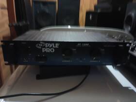 Pt-1200 Pyle Pro Pt1200 600w Power Amplifier -used Untestd