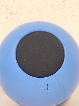 Qball 868077000367 Throwable Smart Wireless Microphone System Blue Foam Q Ball Only