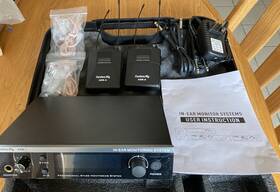 P3tra215twp-j13 Qudos Qudosxy Pro Wireless In-ear Personal Monitor System With 2 Pocket Receivers And Case