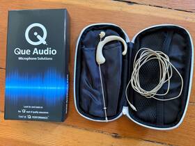 Da12-be Que Audio Da12 Be Omnidirectional Headworn Microphone - Beige