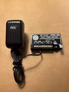 St-pa2 Radio Design Labs Stick-on Utility Power Amplifier 2 Watt 8 Ohm I48