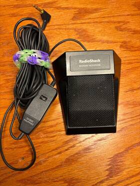 11a02 Radioshack Radio Shack Wired Boundry Microphone