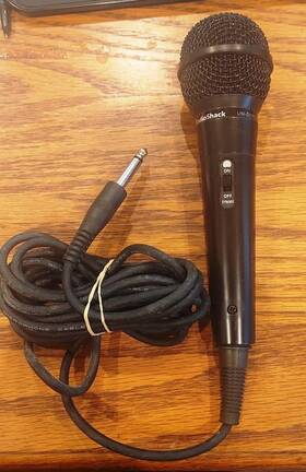32-1170 Radioshack Radio Shack Uni-directional Dynamic Microphone K