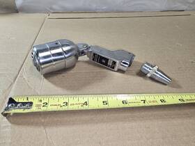 1246bl Rauland-borg Vintage Type 150 Ohm Microphone W Cable Connector Untested