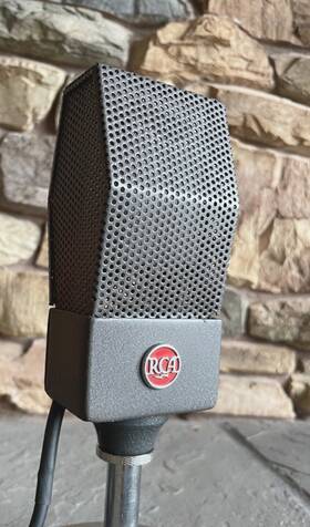 Mi-4010-a Rca Mi-4010 74 Velocity Ribbon Microphone Predecessor To 74b - Ex Condition
