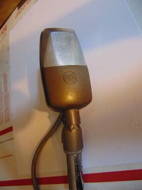 Rca-sk-46 Rca Vintage Sk-46 Ribbon Microphone -not Tested