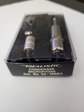 33-1056a Realistic Condenser Microphone No